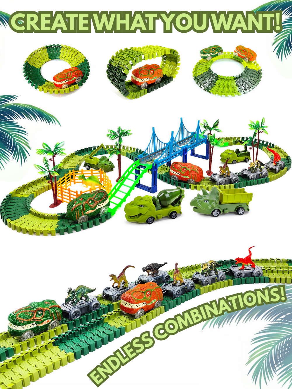Montessori FlexiPath™ - Educational Adventure Trail | Dinosaurs 🔥LIMITED-TIME OFFER🔥