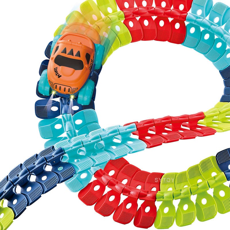 Montessori Track™ - Ultra-Flexible Machine Track + 1 Extra Car FREE