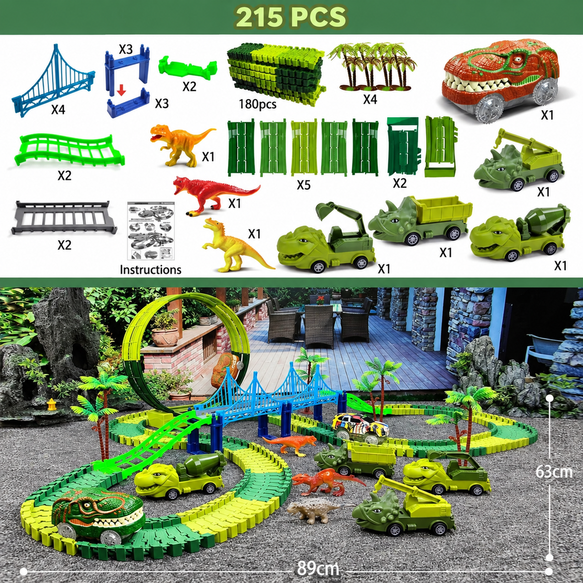 Montessori FlexiPath™ - Educational Adventure Trail | Dinosaurs
